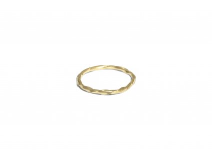 Women's gold ring Implicate ring