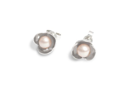 Bowpearls women's mini earrings with pearls
