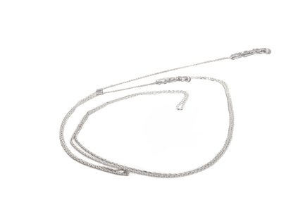 Aqua double necklace