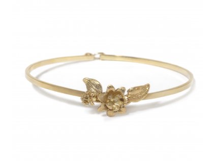 Sakura gold bracelet