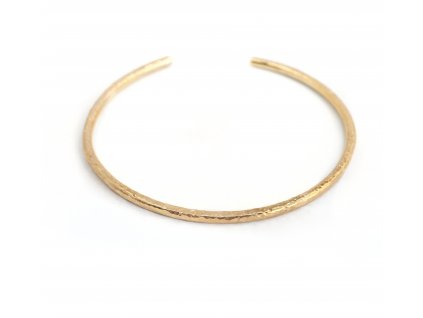 Unisex Gold Minimalist Hammer Bracelet