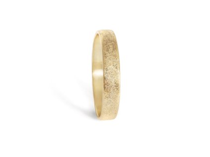 Women's gold minimalist Luna ring