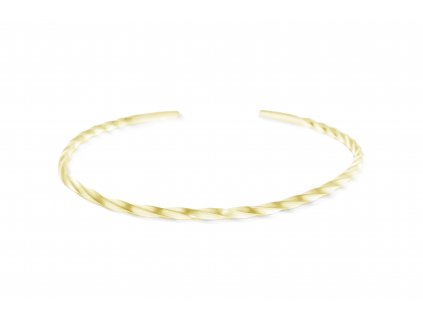 Unisex minimalistický zlatý náramek Implicate