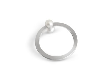 Minimalistický prsten Purity s perlou