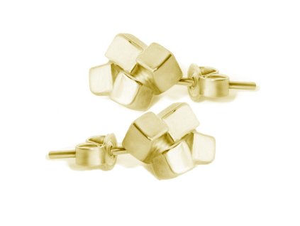 One gold earring Brik