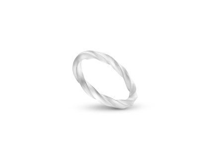 Implicate midi silver ring