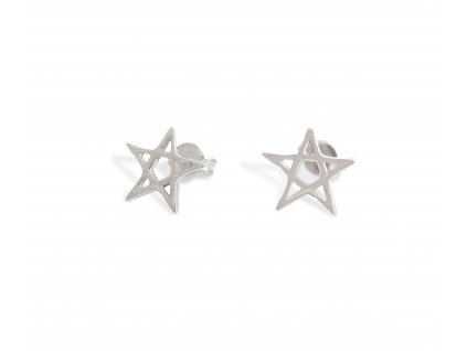 Women's earrings Pentagram