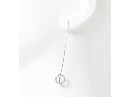 Simple women's dangling earrings