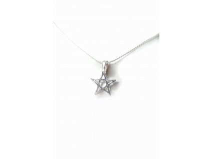 Women's minimalist Pentagram necklace