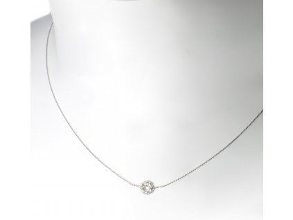 Cookie women's silver necklace