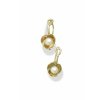 Children's gold earrings Bowpearls with a yellow gold pearl
