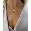 Necklace made of silver and zircon from the Hope collection