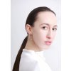 Women's gold-plated silver necklace Berries with pearl longer