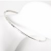 Silver minimalist Line bracelet