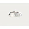 Gold wedding rings with a heart motif