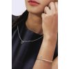 Women's silver bracelet Mark