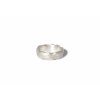 Uni silver ring Aqua wide matte