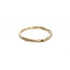 Women's gold ring Implicate ring