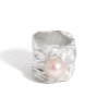 Solid silver wrap ring