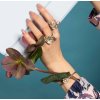 Solid silver wrap ring
