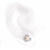 Silver earrings Wrap smaller