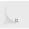 Sentiment silver minimalist earrings