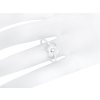 Minimalist silver Sentiment ring