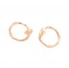 Women's gold minimalist stud earrings Implicate