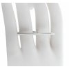 Women's silver ring Mark large