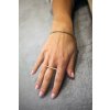 Women's gold ring Mark large