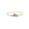 Sakura gold bracelet with Tanzanite