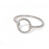 Bond silver mini ring