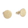Gold minimalist Luna earrings