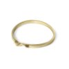 Gold minimalist split ring