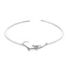 Dámský stříbrný náramek Bird s ptáčkem