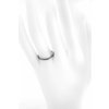 Women's gold ring Implicate gray with Rhutenium