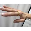 Angular Beveled gold Ring