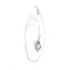 Ocean necklace with dangling pearl