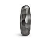 Wide Black Angular Cubic Ring