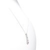 Dámský minimalistický náhrdelník Aqua s perlou