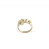 Gold minimalist Sentiment ring with diamond