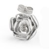 One smaller Rosa silver earring
