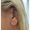 One gold earring bone