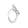 Minimalist Zenit ring with pearl