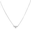 Minimalist smaller Zenit necklace with pearl