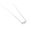 Minimalist smaller Zenit necklace with pearl