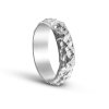 Wider version of the Aqua Drops ring