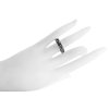 Black wide ring Aqua drops