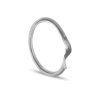 Silver ring Split