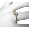 Women's gold-plated Cookie ring